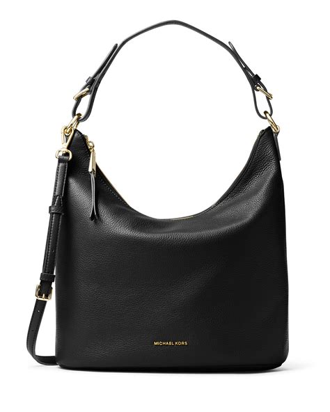 michael kors lupita hobo bag|Michael Kors Women's Large Lupita Leather Hobo Bag Shoulder .